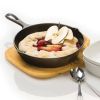 8-Inch Pre-Seasoned Cast Iron Skillet Frying Pan With Pour Spouts Made In Usa