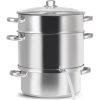 11 Quart Stainless Steel Steamer / Fruit Vegetable Juicer