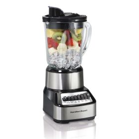 700-Watt Multi-Function Kitchen Countertop Blender With Glass Pitcher