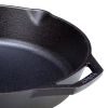 12-Inch Cast Iron Skillet Frying Pan With Pour Spout - Made In The Usa