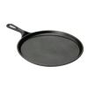 10.5 Inch Round Pre-Seasoned Cast Iron Skillet Griddle Frying Pan Made In Usa