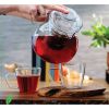1.5 Quart Stovetop Clear Glass Teapot Kettle With Lid - Microwave Safe