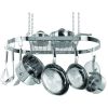 Stainless Steel Oval Pot Rack For Kitchen Cookware Storage