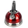 Compatible Stovetop Kettle, Stainless Steel Red, 8.90 x 8.90 x 10.20 inches