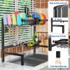 2-Tier Over The Sink Dish Drying Rack, Kitchen Large Dish Drying Rack Over The Sink, Suitable for Most Sinks, Effective Dish Drying