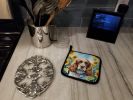 Cocker Spaniel in Sunflowers Pair of Pot Holders Kitchen Heat Resistant Pot Holders Sets Oven Hot Pads for Cooking Baking BBQ, 7 1/2 x 7 1/2