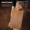 Antibacterial, durable cutting board with 1.8 cm thickness (40×20×1.5 cm), crafted from mahogany for eco-friendly and long-lasting performance