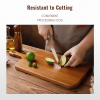 Antibacterial, durable cutting board with 1.8 cm thickness (40×20×1.5 cm), crafted from mahogany for eco-friendly and long-lasting performance